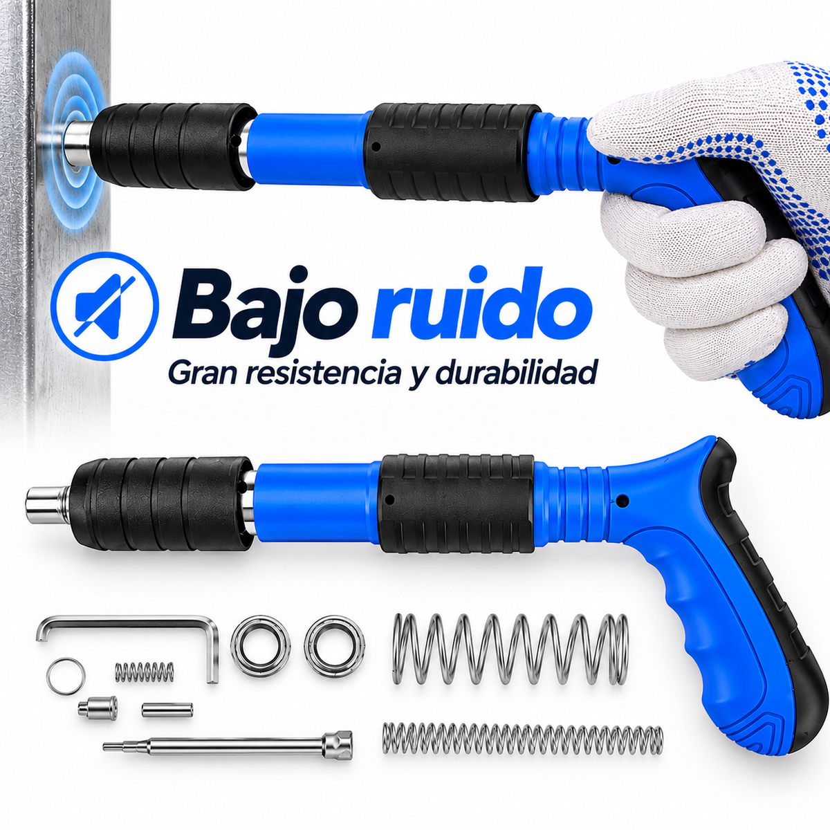 🔨 FixPro Impacto — Pistola de clavos para Menos esfuerzo, más rapidez y precisión en cada trabajo. 💥