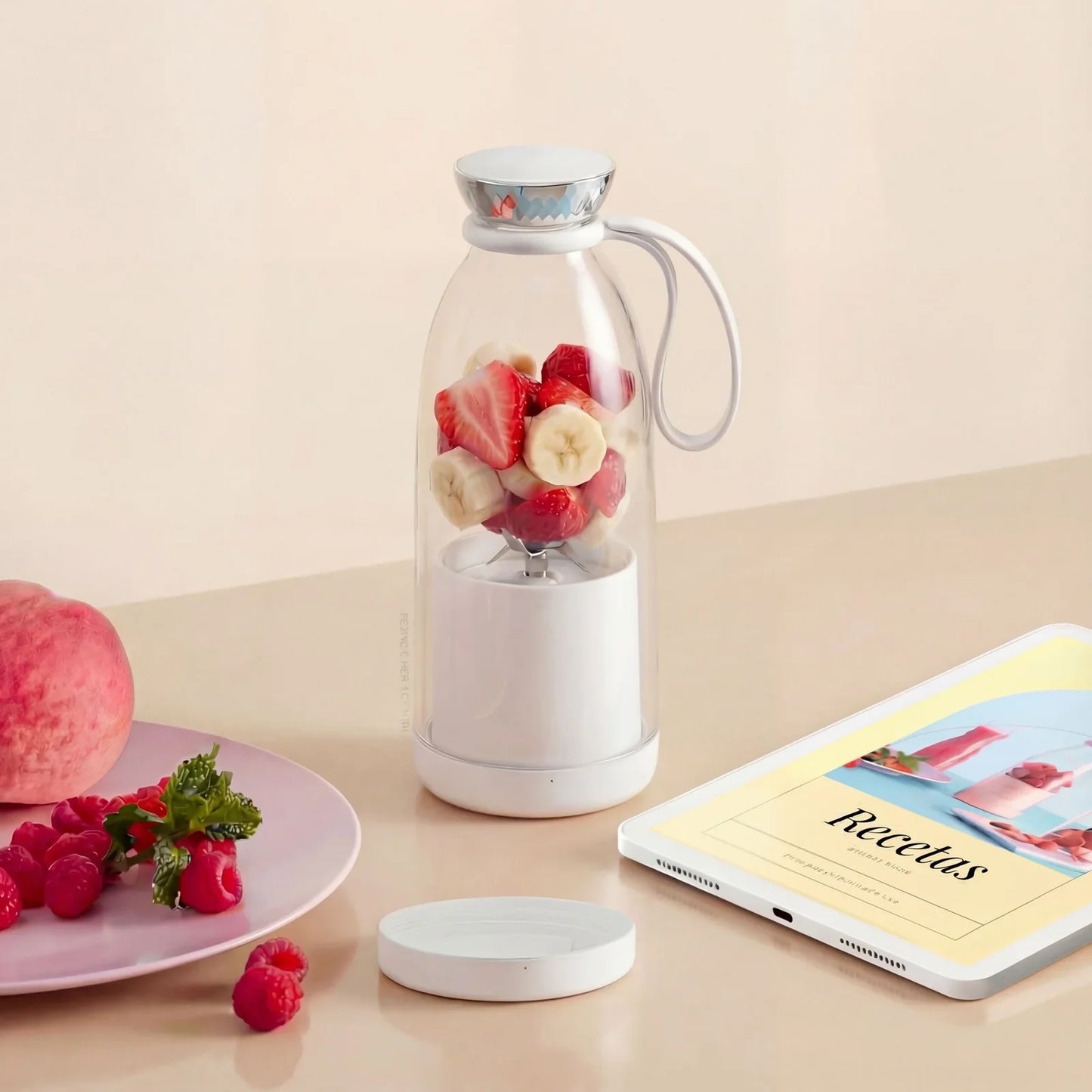 FreshJuice Pro Batidora Ultra Resistente - tus batidos listos en segundos y en cualquier lugar